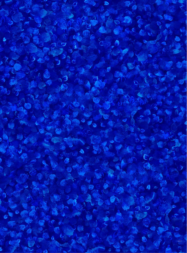 Oasis Fabrics 118" Wide Back Paint Drops Dark Blue 1864508