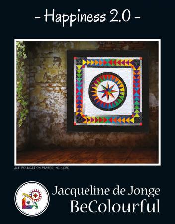 Happiness 2.0 by Jacqueline de Jonge - BeColourful Pattern