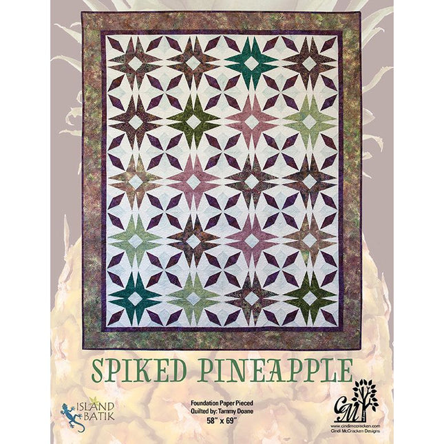 Spiked Pineapple Paper Pieced Pattern