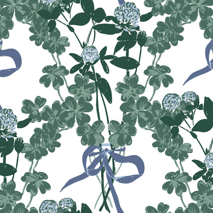 Mia Presley Designs Garden Walk Clover Bouquet-Blue 09625-05