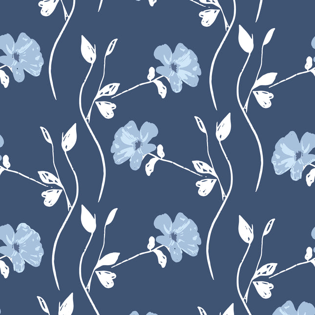 Mia Presley Designs Garden Walk Flower Trellis-Blue 09625-06