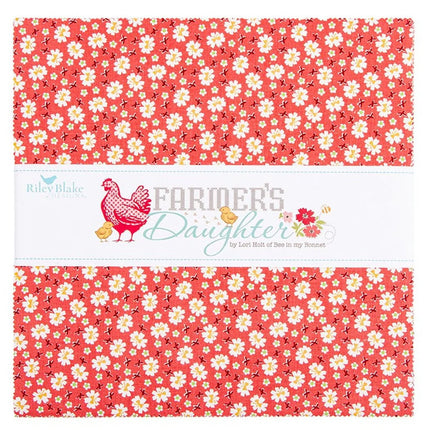 Riley Blake Farmer's Daughter 10" Stacker - 42 PCS ~ 10-17160-42