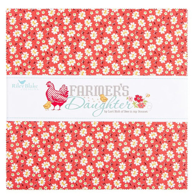 Riley Blake Farmer's Daughter 10" Stacker - 42 PCS ~ 10-17160-42