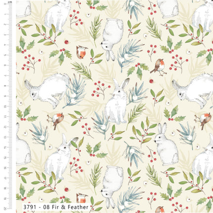 Craft Cotton Co. Yuletide Burrow Fir & Feather: 3791-08