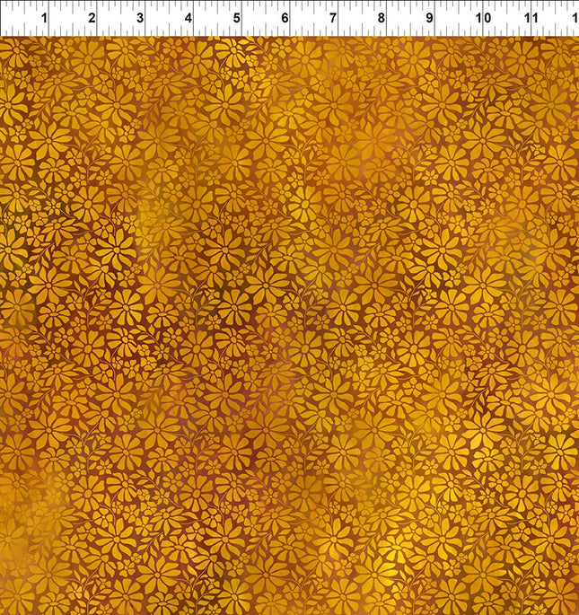 In The Beginning Fabrics Dear Clara - Gold Field 11DCL-1
