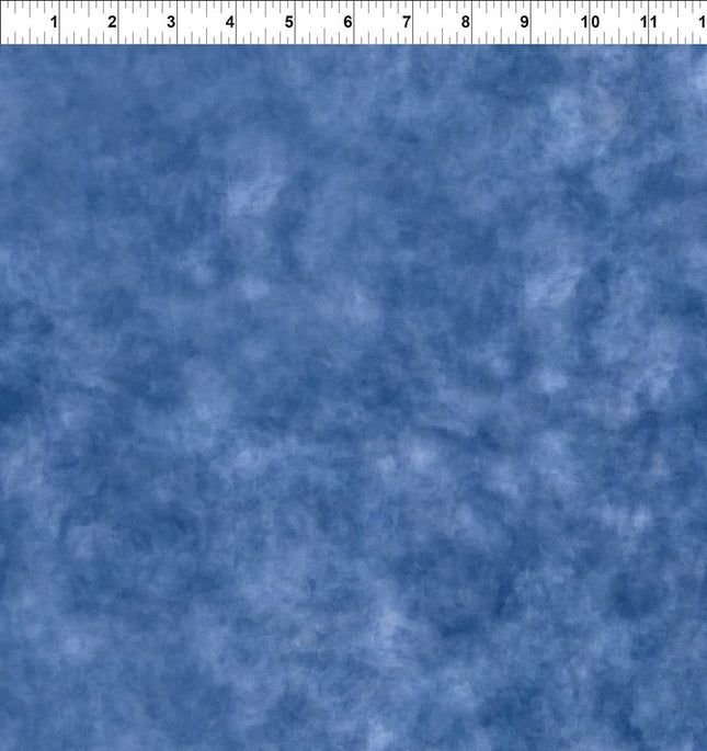 In The Beginning Fabrics Sanctuary ~ Tonal Dark Periwinkle 11SA-1