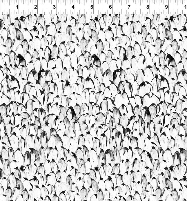 In The Beginning Sketchbook: 11SK-1 Penguins White