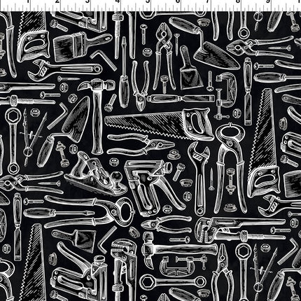 In The Beginning Sketchbook: 12SK-1 Tools Black
