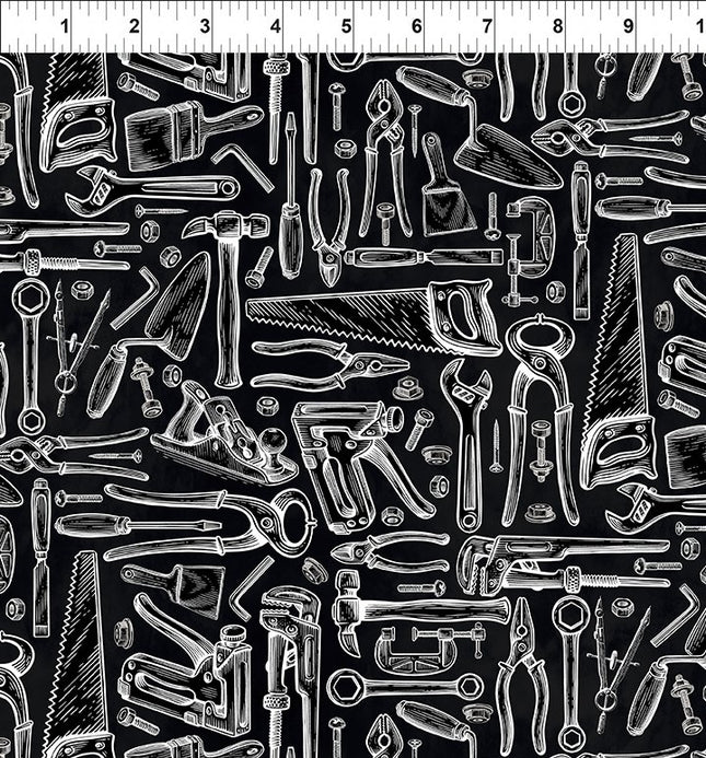 In The Beginning Sketchbook: 12SK-1 Tools Black