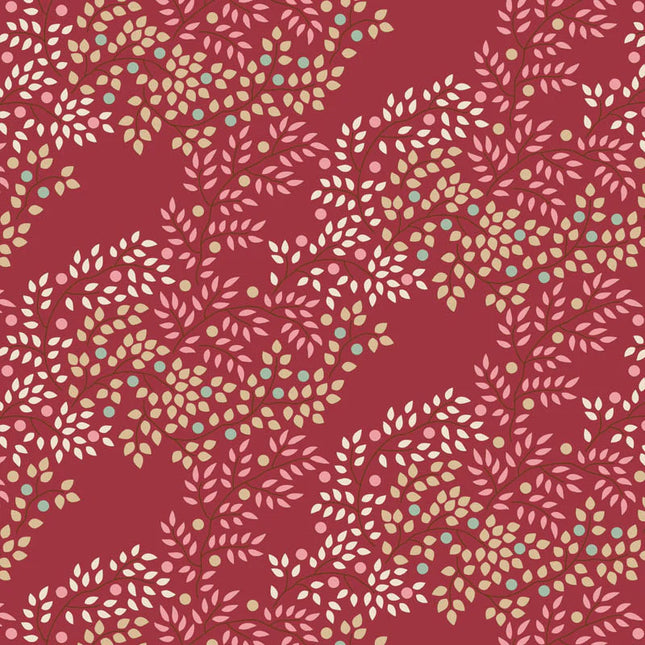 Tilda Creating Memories-Berrytangle Burgundy ~ TIL 130147