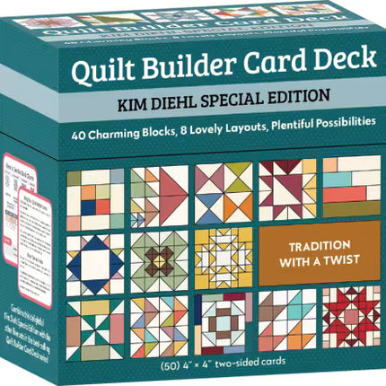 Quilt Builder Card Deck Kim Diehl Special Edition # 20577