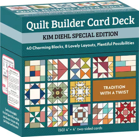 Quilt Builder Card Deck Kim Diehl Special Edition # 20577