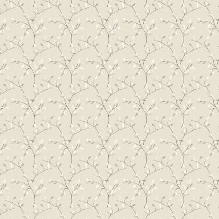 Camelot Rosalind Grey ~ Dark Cream Twigs 50250204-01