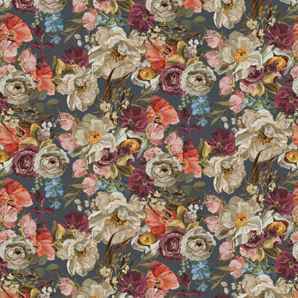 Camelot Dark Romance Collection ~ Decadent Florals - SLATE 52240101-03