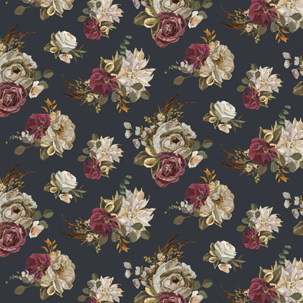 Camelot Dark Romance Collection ~ Blooming Beauty - CHARCOAL 52240102-02