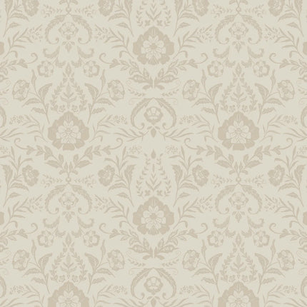 Camelot Dark Romance Collection ~ Opulent Damask - CREAM 52240103-01