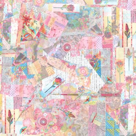 Windham Fabrics Multi New Vintage 108" WIDE BACK # 52888DW-1
