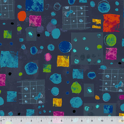 Windham Fabrics Marble Run DEEP SPACE 53737D-1