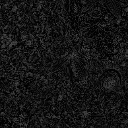 Windham Black On Black Daydream 108" WIDE BACK  # 54964DW-3