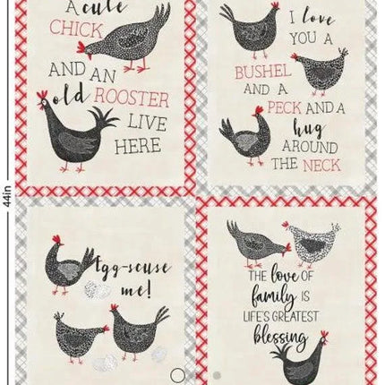 Camelot ~ Hen House Collection Hen House Panel 55250108P-01