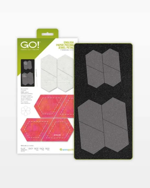 GO! English Paper Piecing Jewel Petal-1" Finished Sides Die # 55346