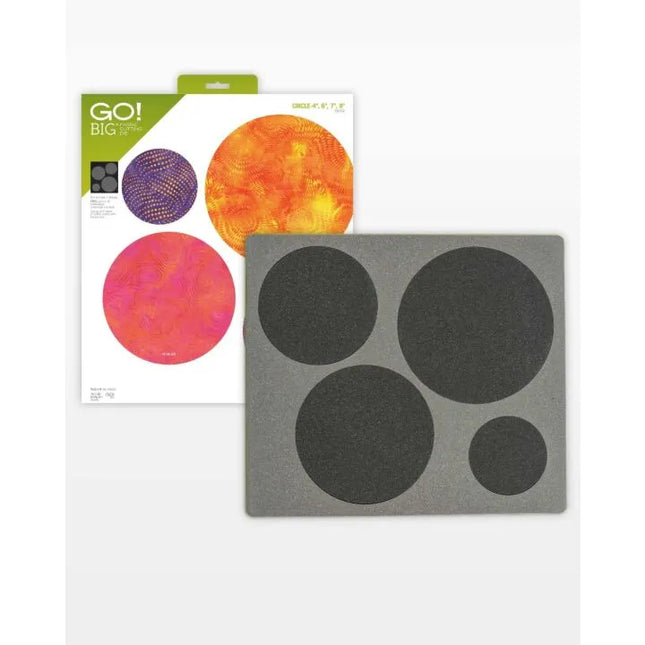 GO! Big Circle-4", 6", 7", 8" Die # 55462