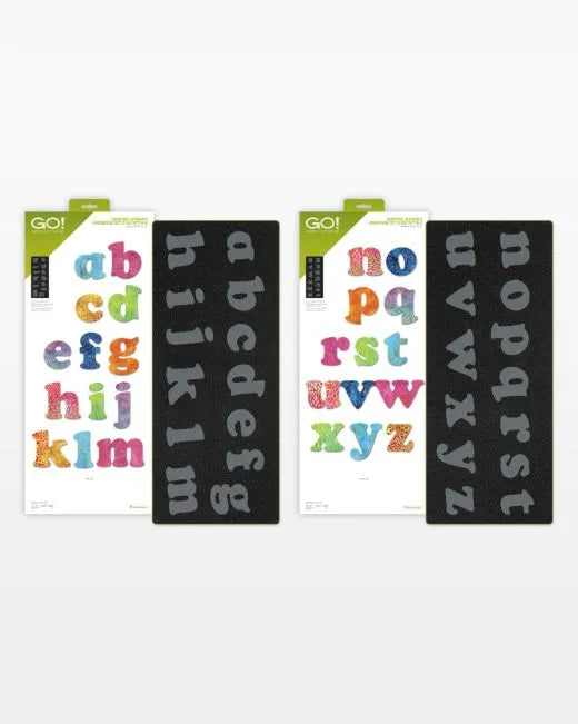 GO! Carefree Alphabet Lowercase Set (2-Die Set) # 55491