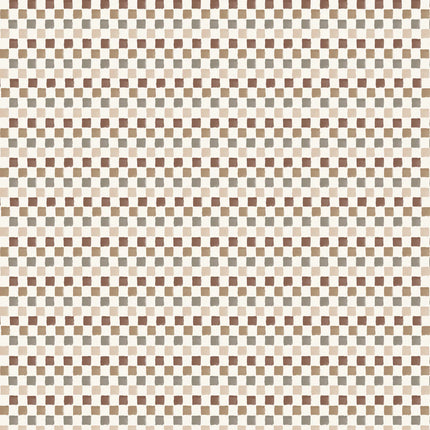 Camelot Pawsitively Adorable - Stylish Check Print: Multi
