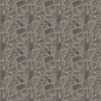 Camelot Pawsitively Adorable - Textured Cross Hatch: Grey