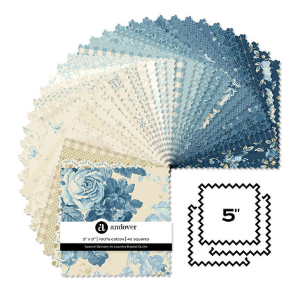 Andover Special Delivery - 5 Inch Square - 42 Cuts Each SKU: 5-SPEC-42