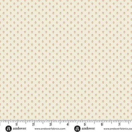 Andover Snow Flurry by Laundry Basket Quilts Candlelight Pink: A-10312-LE