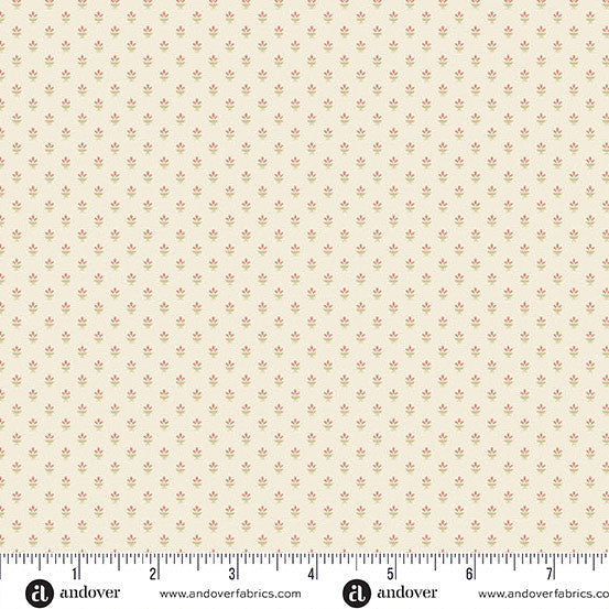 Andover Snow Flurry by Laundry Basket Quilts Candlelight Pink: A-10312-LE