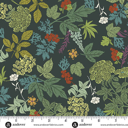 Andover Nordic Summer by Gudrun Erla Wild Flora Deep Water: A-10320-B