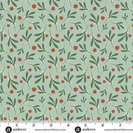 Andover Nordic Summer by Gudrun Erla Berry Spray Hot Spring: A-10321-T