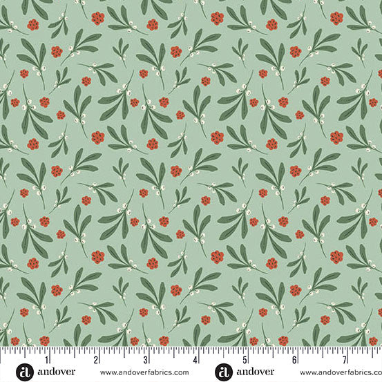 Andover Nordic Summer by Gudrun Erla Berry Spray Hot Spring: A-10321-T