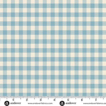 Andover Special Delivery by Laundry Basket Quilts Gingham Chambray SKU: A-1673-B