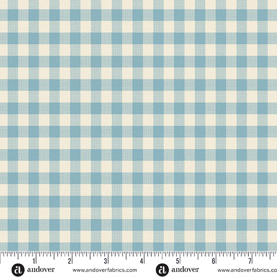 Andover Special Delivery by Laundry Basket Quilts Gingham Chambray SKU: A-1673-B