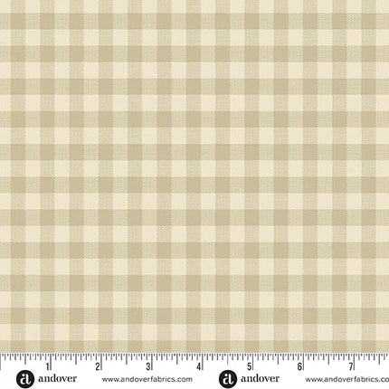Andover Special Delivery by Laundry Basket Quilts Gingham Linen SKU: A-1673-LN