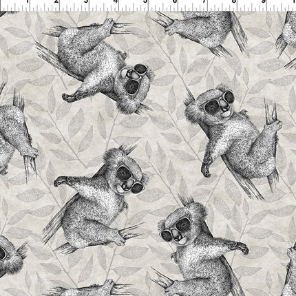 In The Beginning Sketchbook: 8SK-1 Cool Koalas Taupe