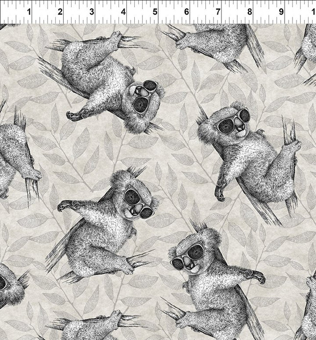 In The Beginning Sketchbook: 8SK-1 Cool Koalas Taupe