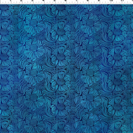 In The Beginning Fabrics Dear Clara - Blue Lush 9DCL-2