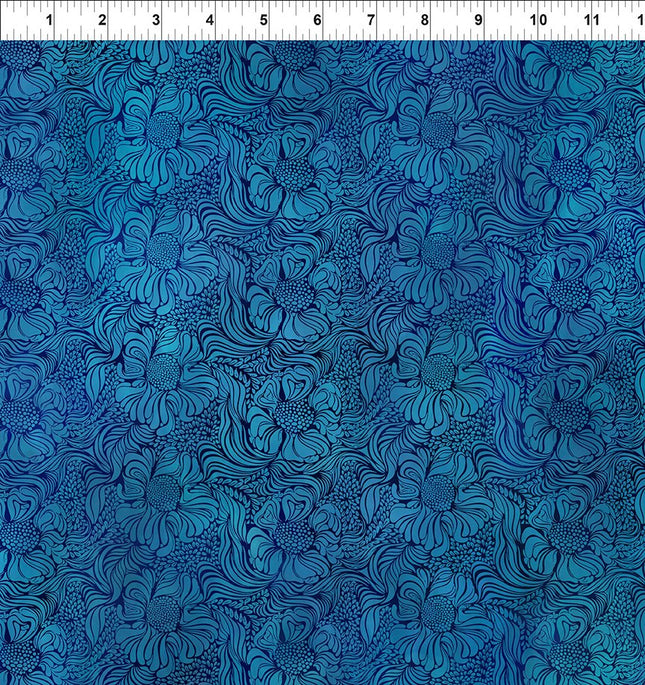 In The Beginning Fabrics Dear Clara - Blue Lush 9DCL-2