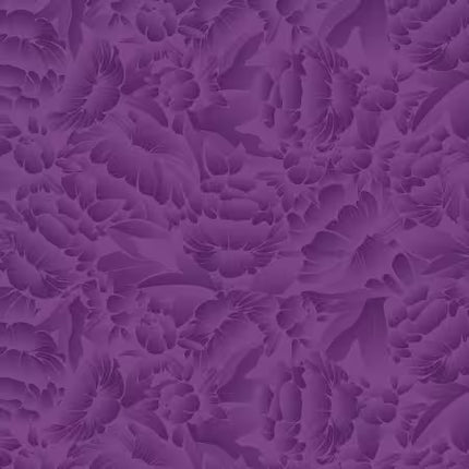 Blank Quilting ~ Purple Ombre Floral 118in WIDEBACK: # BQ4895-55