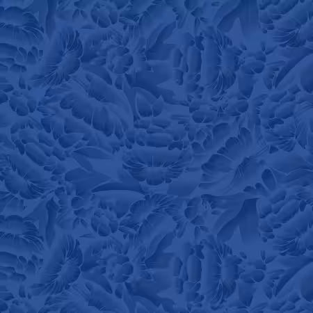 Blank Quilting ~ Dark Blue Ombre Floral 118in WIDEBACK: # BQ4895-77
