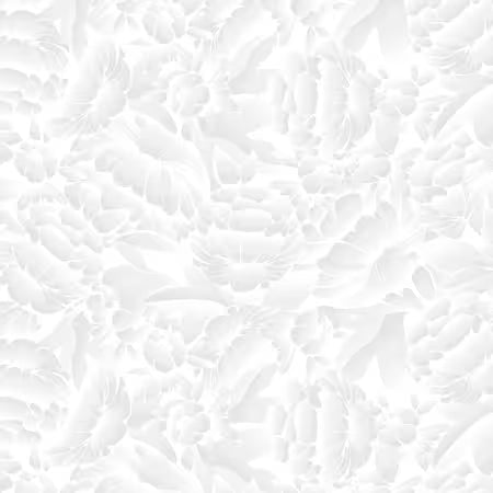 Blank Quilting ~ White Ombre Floral 118in WIDEBACK: # BQ4895-95