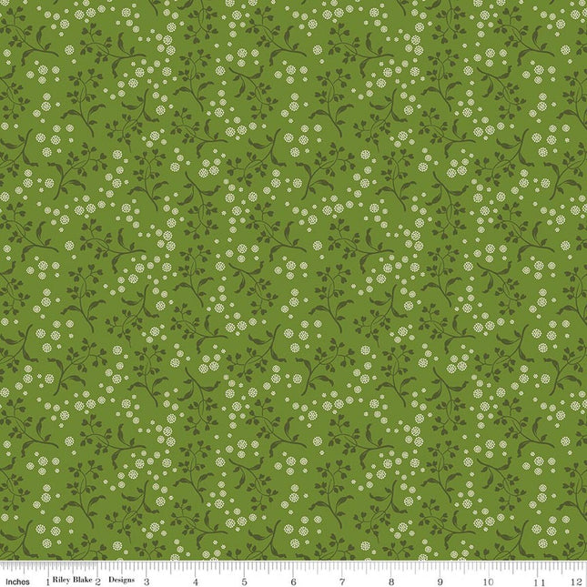 Riley Blake Baked With Love Apron Olive: C17783-OLIVE