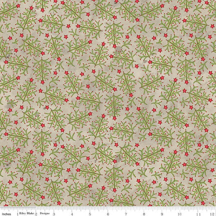 Riley Blake Northern Christmas Whimsical Trees Neutral SKU: C17832-NEUTRAL