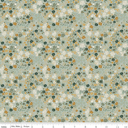 Riley Blake Worth Repeating Flower Garden Laurel: C18262-LAUREL