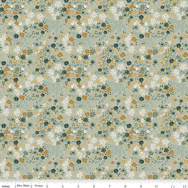 Riley Blake Worth Repeating Flower Garden Laurel: C18262-LAUREL