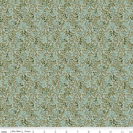 Riley Blake Worth Repeating Leaves Laurel: C18263-LAUREL